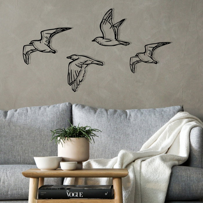 Wallity Zevahir Accesorio Decorativo de Pared de Metal Negro Wallity Zevahir Accesorio Decorativo de Pared de Metal Negro